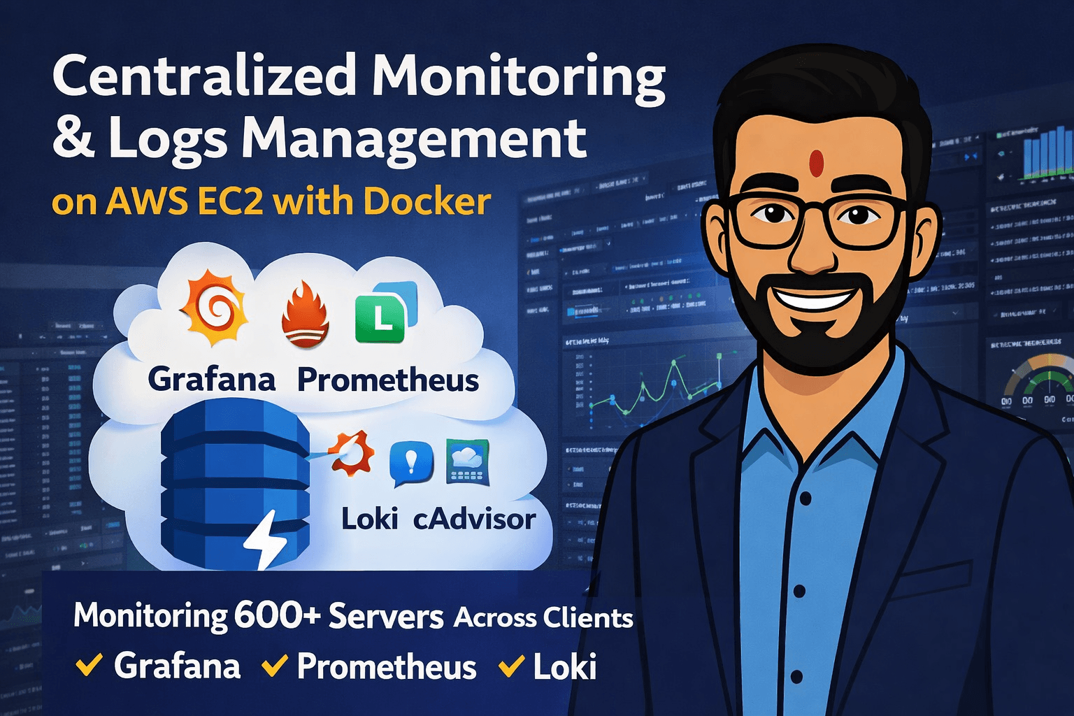 How I Built a Centralized Monitoring System for 600–700 Servers — Using Open Source Tools